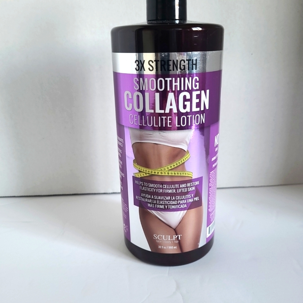 Sculpt 3X Strength Smoothing Collagen Cellulite Lotion 32 fl oz New